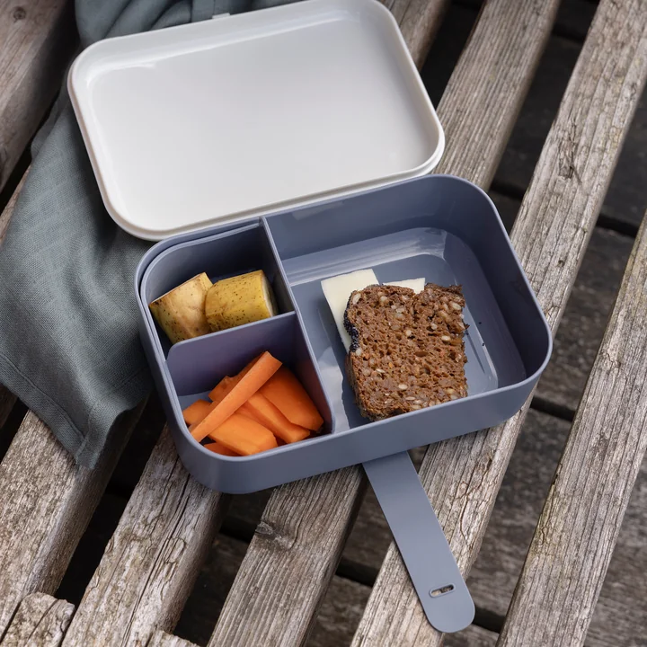 Lunchbox with silicone strap from Sebra