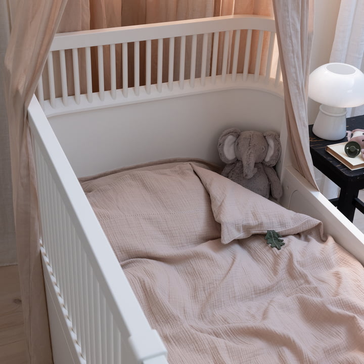 Muslin baby bedding from Sebra