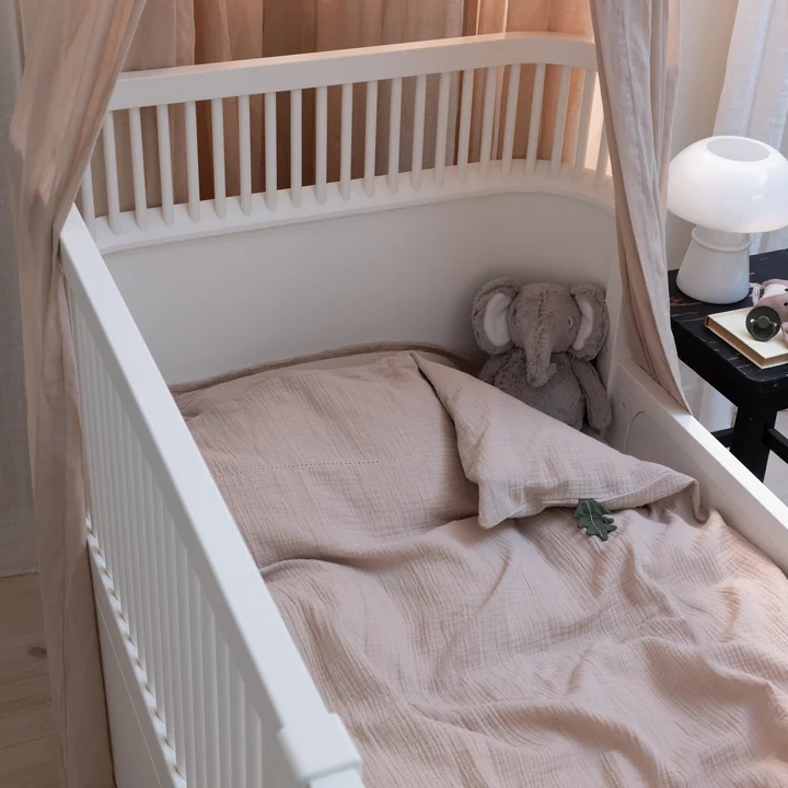 Muslin baby bedding from Sebra