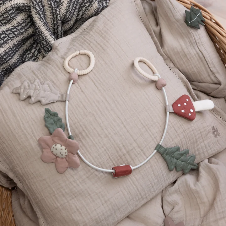 Organic cotton baby carriage chain from Sebra