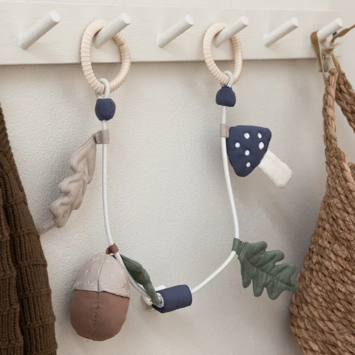 Organic cotton baby carriage chain from Sebra