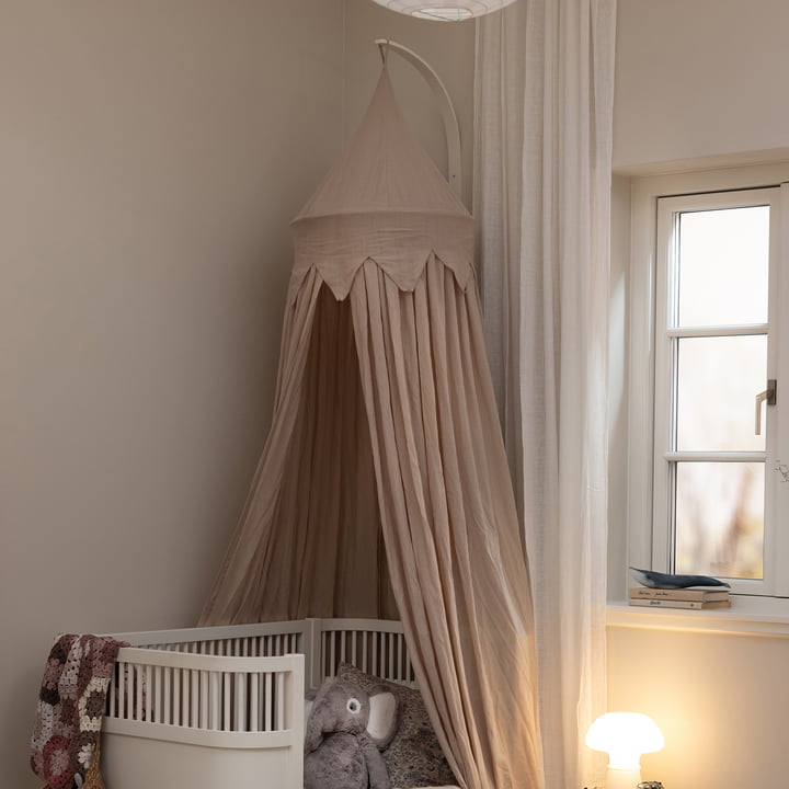 The bed canopy from Sebra