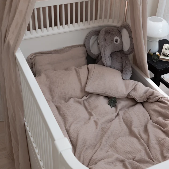 Junior muslin bed linen from Sebra