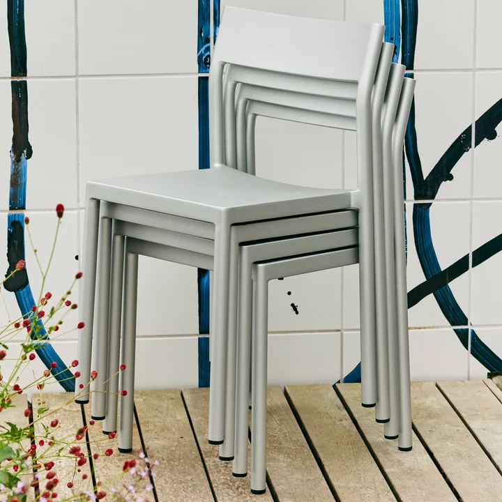 Type Chair, silver-grey from HAY