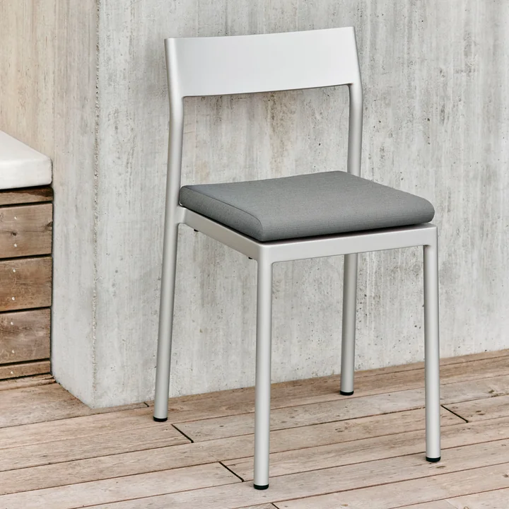 Type Chair, silver-grey with Seat Cushion from HAY