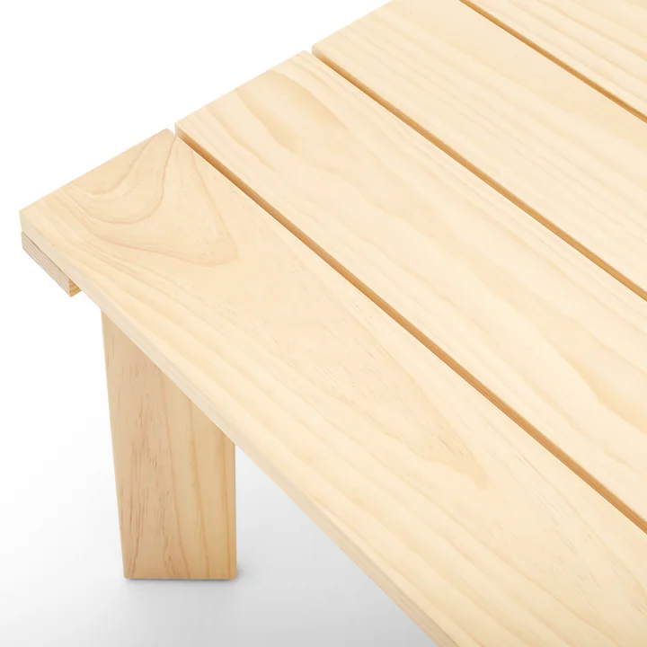 HAY - Crate Side table, L 75.5 cm, pine