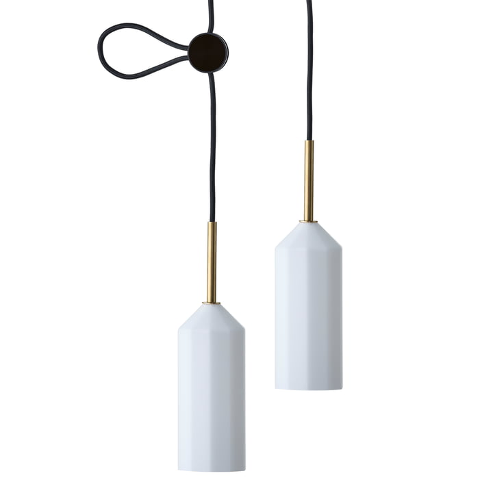 Le Klint - Pliverré pendant light, black / white