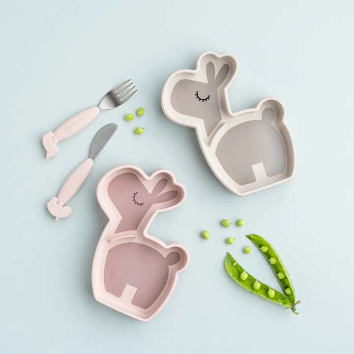 Silicone Stick & Stay Plate from Done by Deer