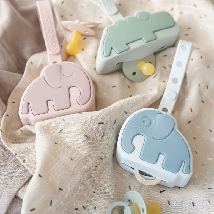 Silicone pacifier box from Done by Deer