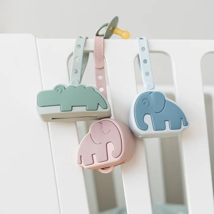 Silicone pacifier box from Done by Deer