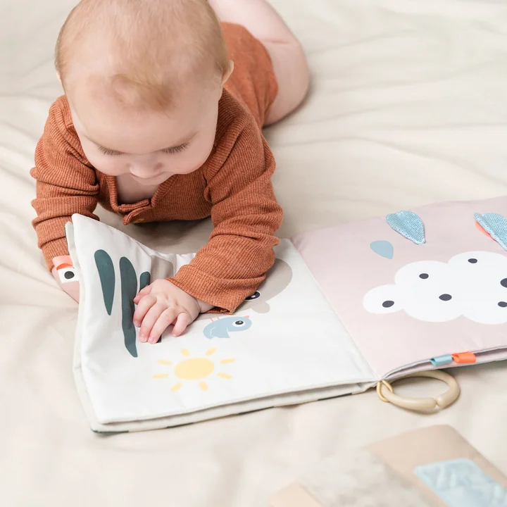 Fabric book from Done by Deer