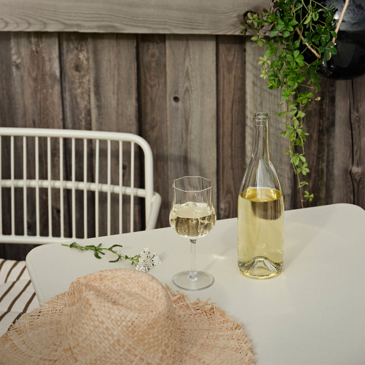 Limfjord White wine glass from Broste Copenhagen