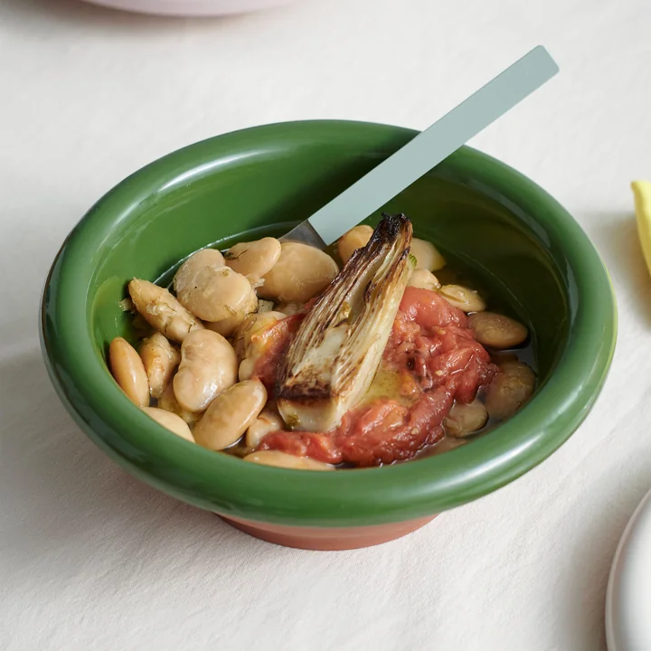 Barro Salad bowl, S, green from HAY