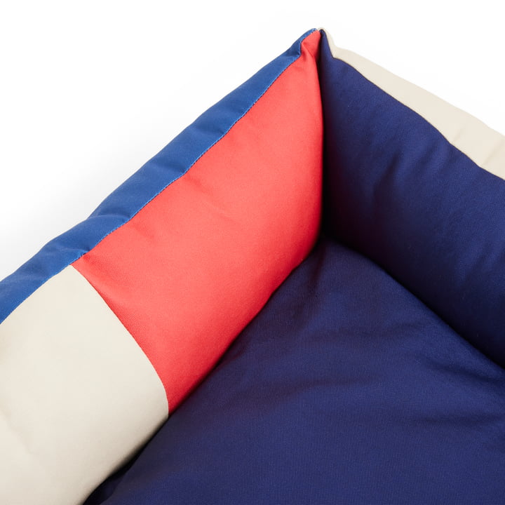 Dog bed, M, red / blue from Hay