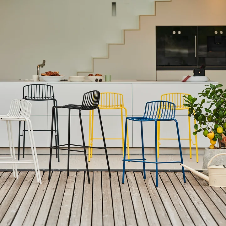 Mori Garden bar chair from Jan Kurtz