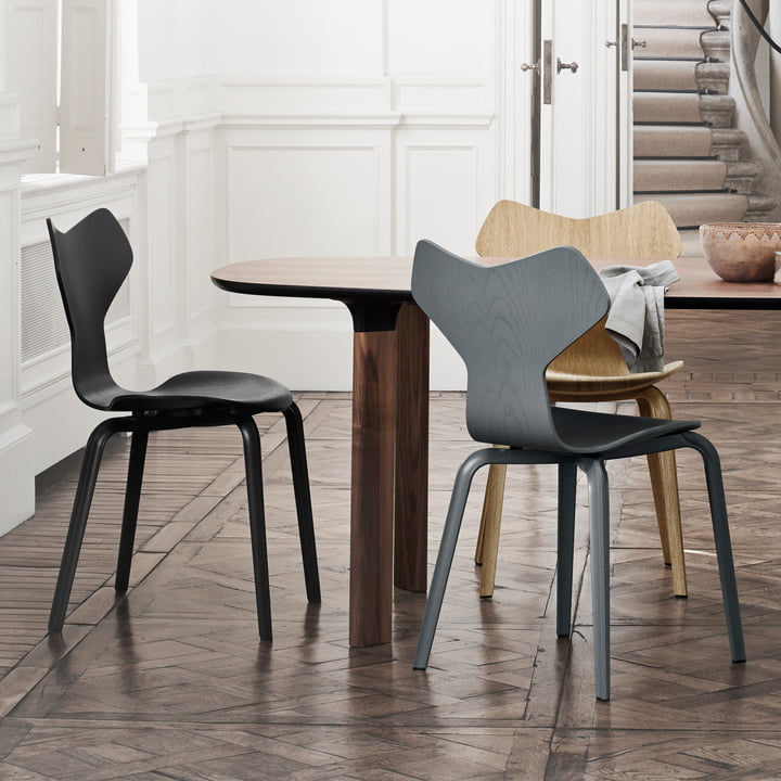 Fritz Hansen - Grand Prix Chair wood