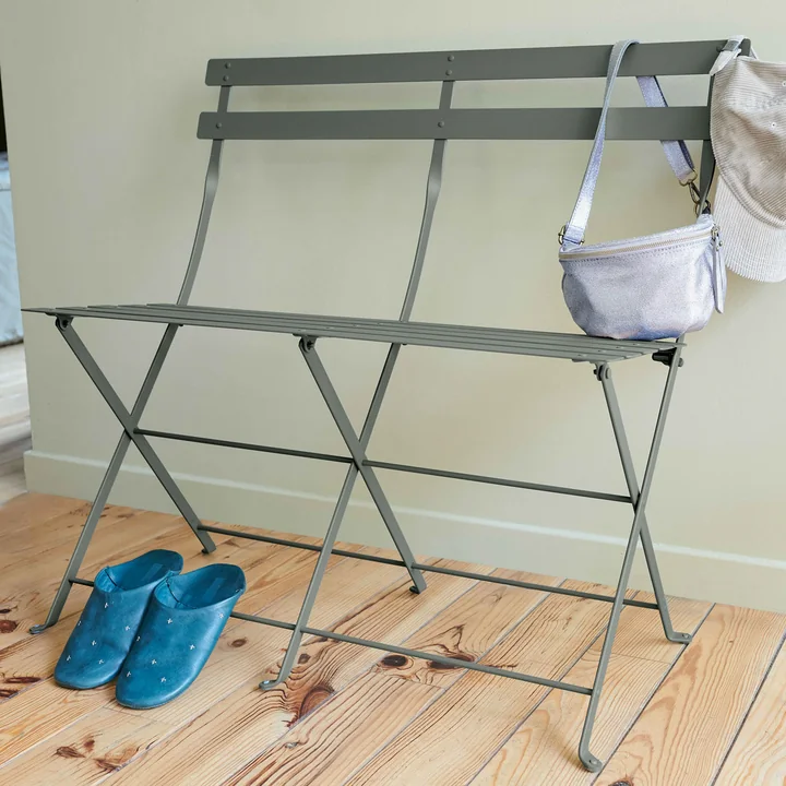 Bistro 2-seater folding bench from Fermob