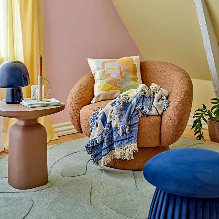 Paddy table lamp and Toscana ceiling by Bloomingville