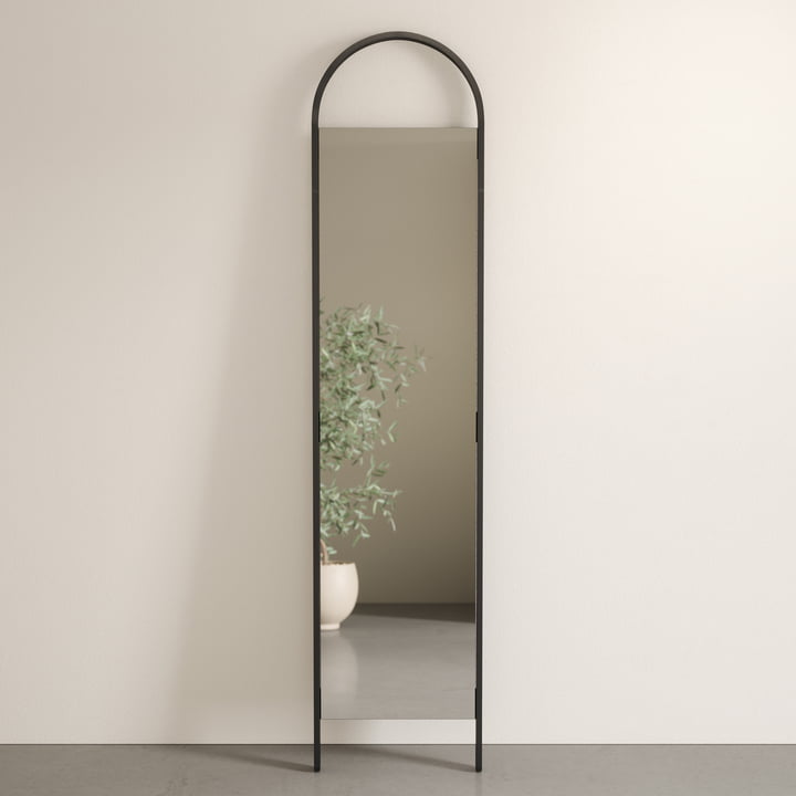 Bellwood Leaning mirror, 157 x 51 cm, black from Umbra