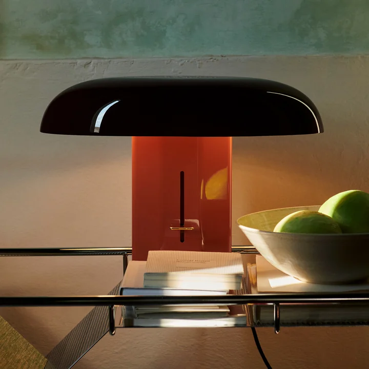 Montera Table lamp JH42, amber / ruby by & Tradition