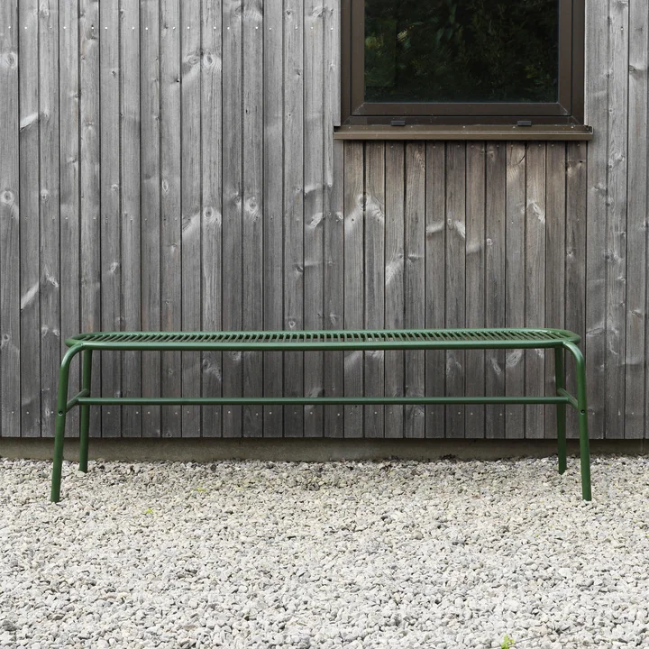Vig Bench, dark green from Normann Copenhagen