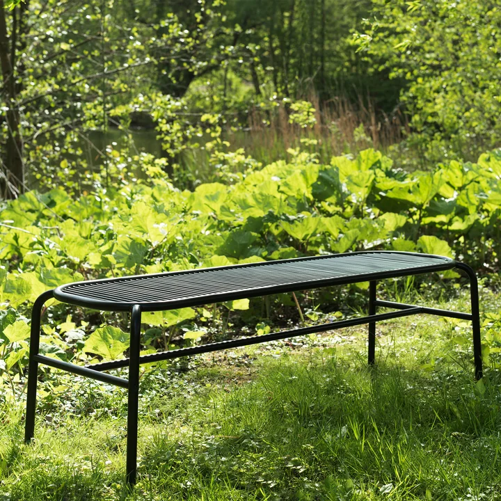 Vig Bench, black from Normann Copenhagen