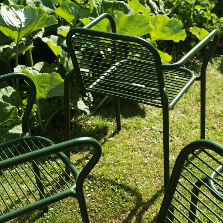 Vig Armchair, dark green from Normann Copenhagen