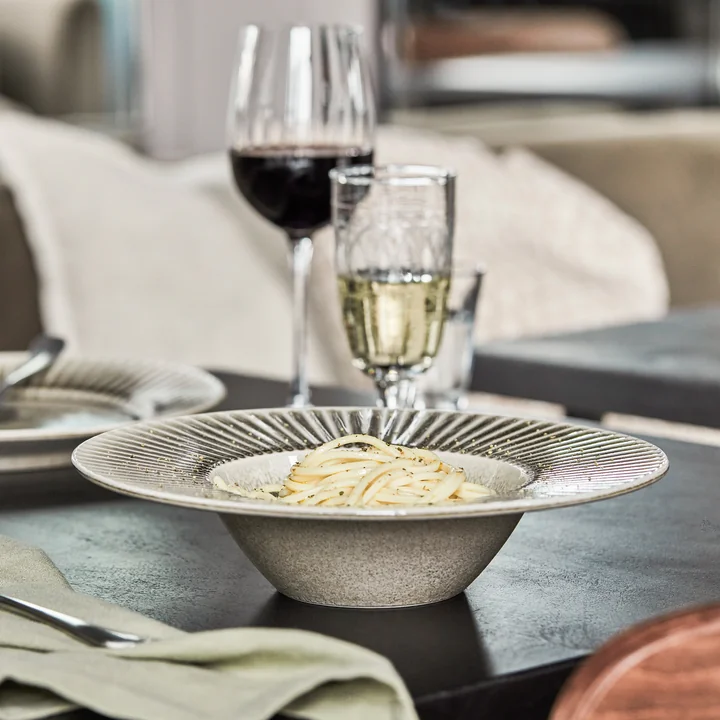 House Doctor - Pleat Pasta plate