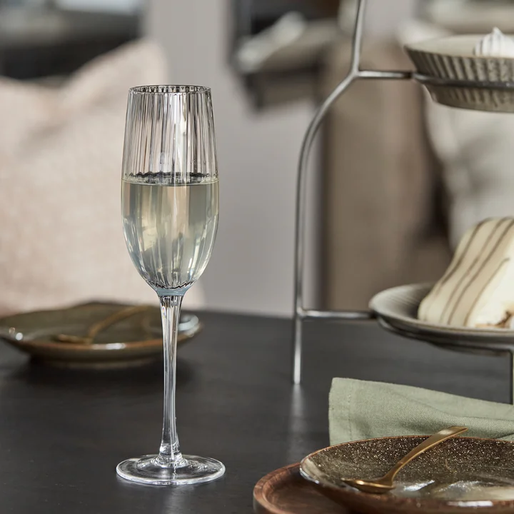 House Doctor - Rill champagne glass