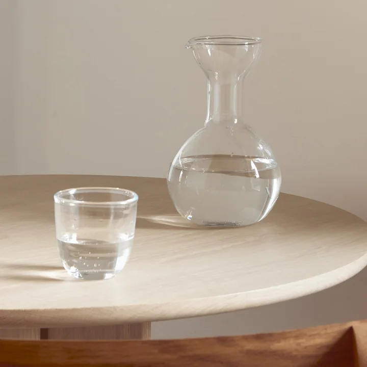 Pinho Carafe, clear with glass from Form & Refine