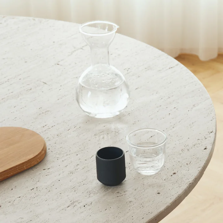 Pinho Carafe, clear with glass from Form & Refine
