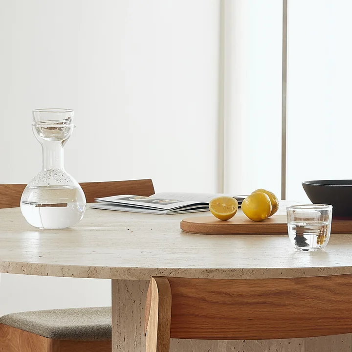 Pinho Carafe, clear with glass from Form & Refine