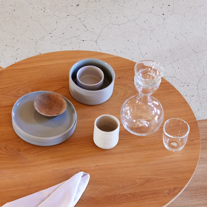 Pinho Carafe, clear with glass from Form & Refine