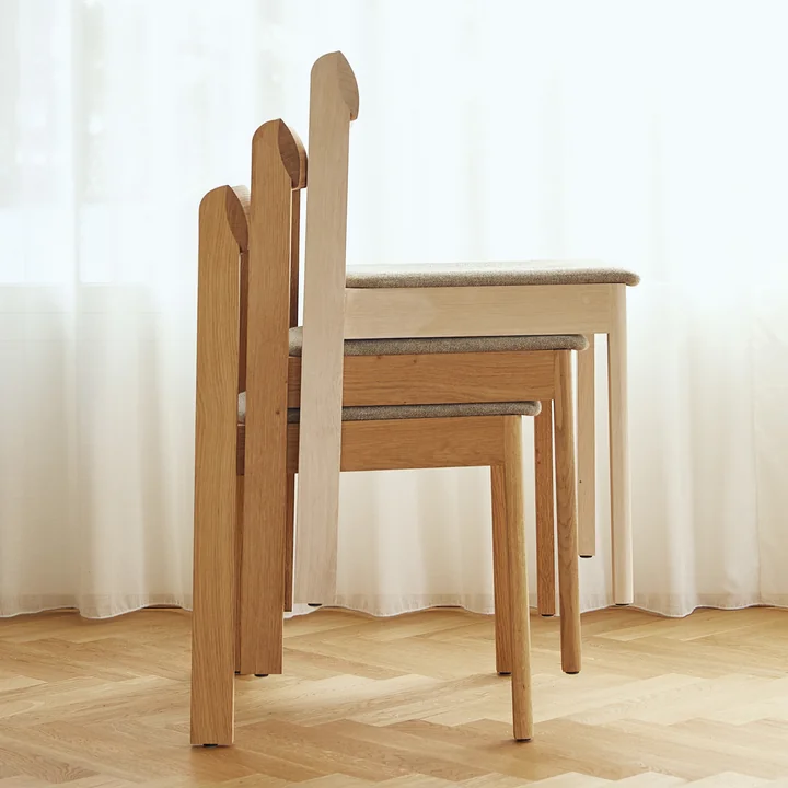 Blueprint Chair, oak from Form & Refine