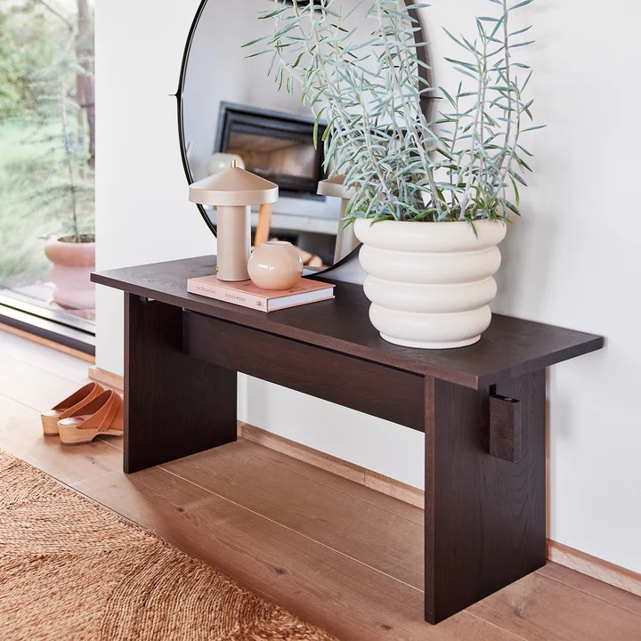 OYOY - Awa flower pot, Ø 25.7, reactive Mellow / Kotai bench