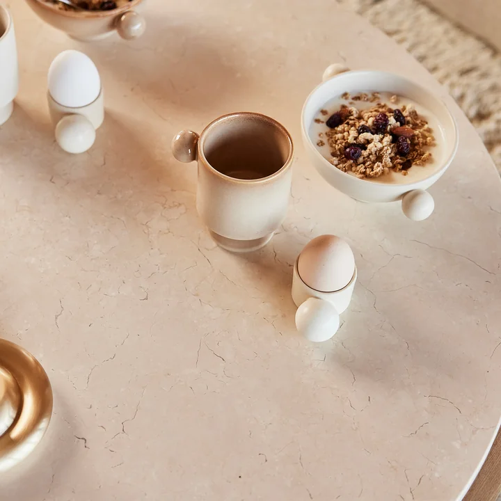 Lune Marble side table from OYOY