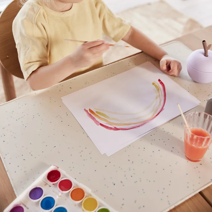 Confetti Creative mat, off-white from OYOY Mini