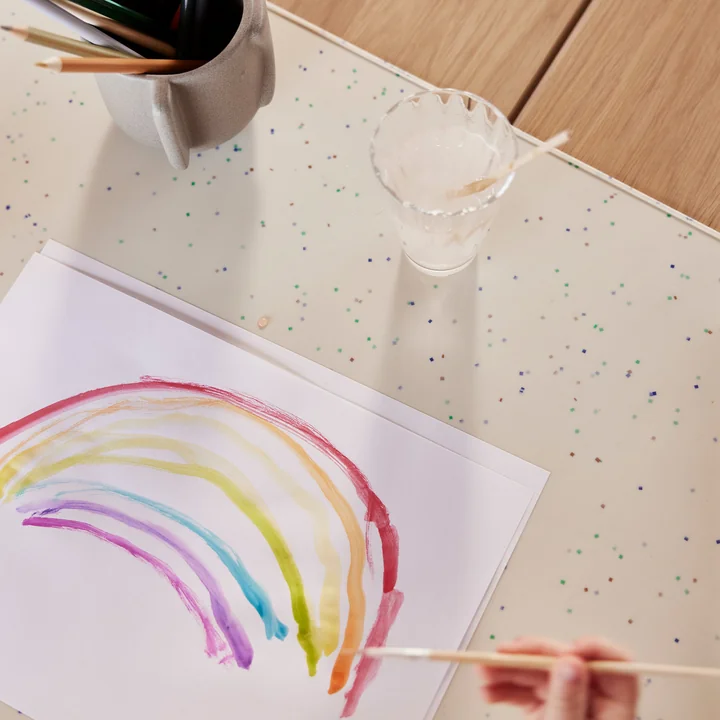 Confetti Creative mat, off-white from OYOY Mini