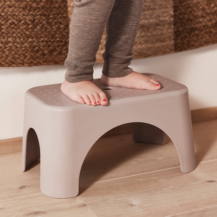 Rabbit Step stool, clay from OYOY Mini