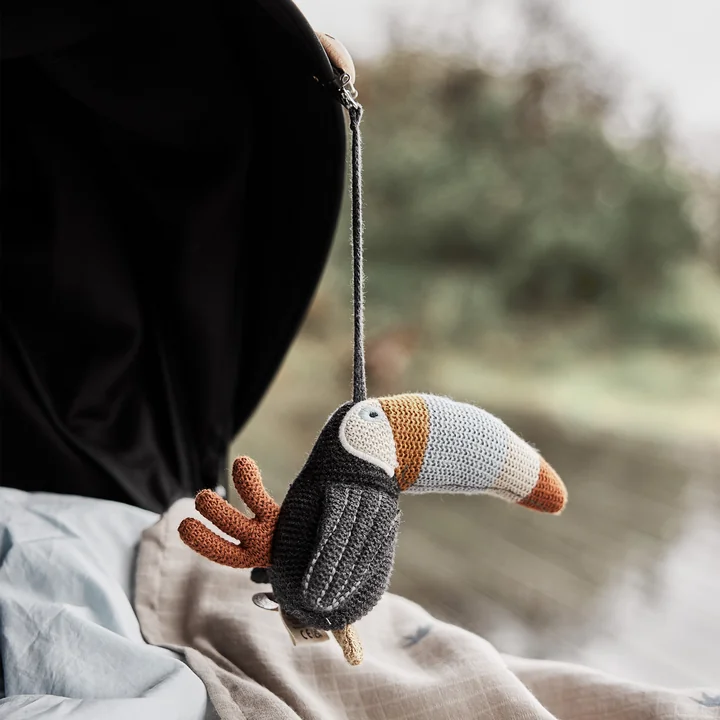 OYOY Mini - Toucan Clip, multicolored