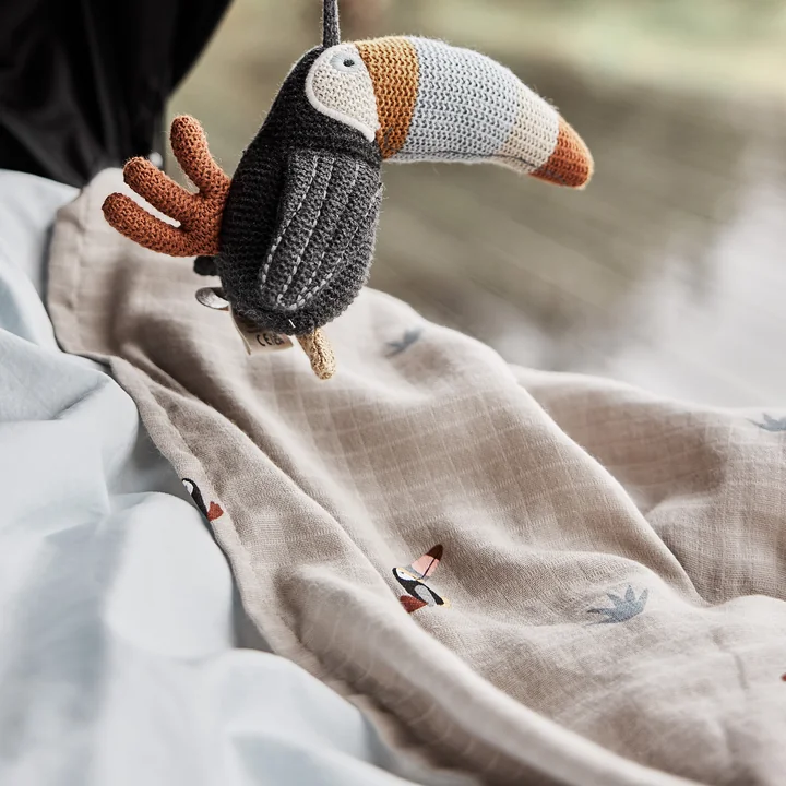 Toucan Muslin cloths from OYOY Mini