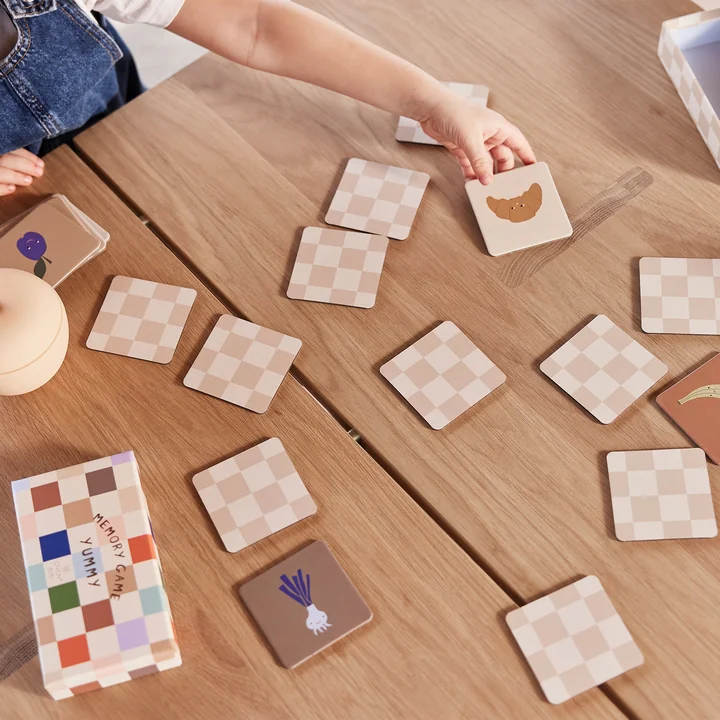 Yummy Memory game, multicolored from OYOY Mini