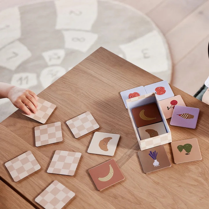 Yummy Memory game, multicolored from OYOY Mini