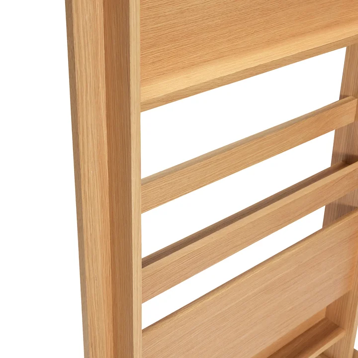 Forma magazine holder from Hübsch Interior