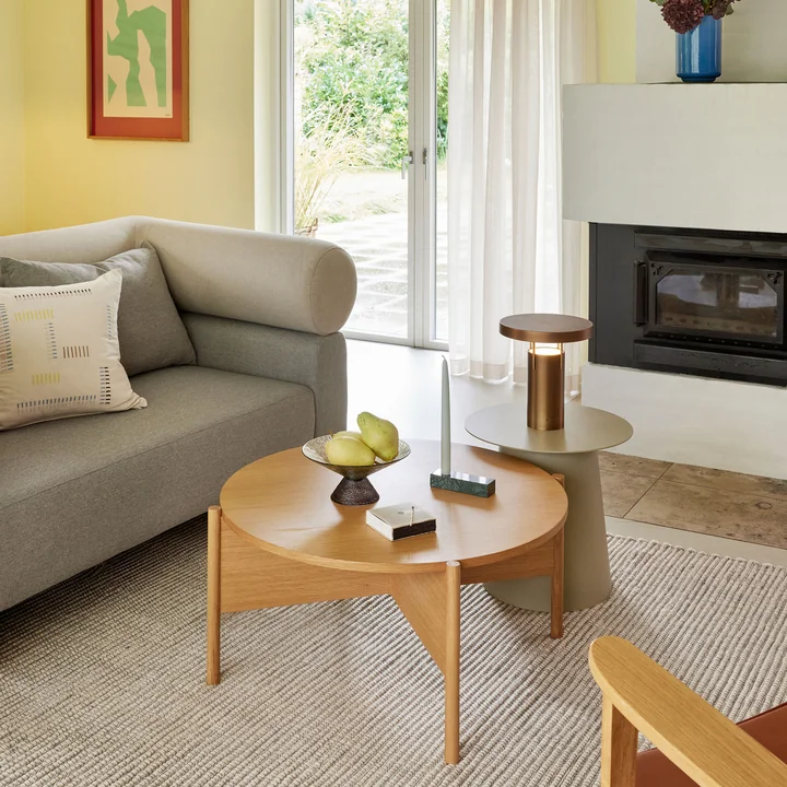 Pillar Side table from Hübsch Interior