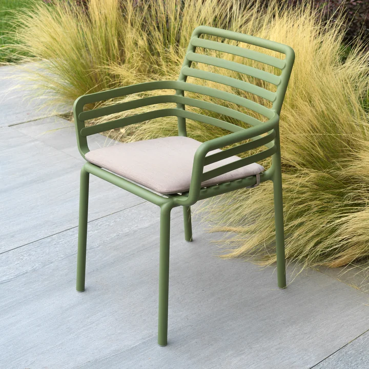 Nardi - Doga Armchair seat cushion, 43 x 45 cm, lino