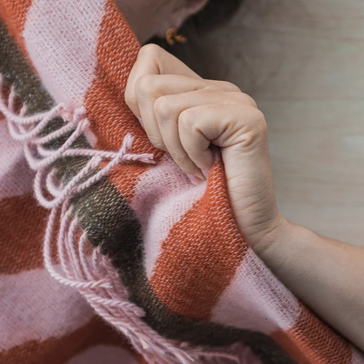 Retro blanket from Mette Ditmer
