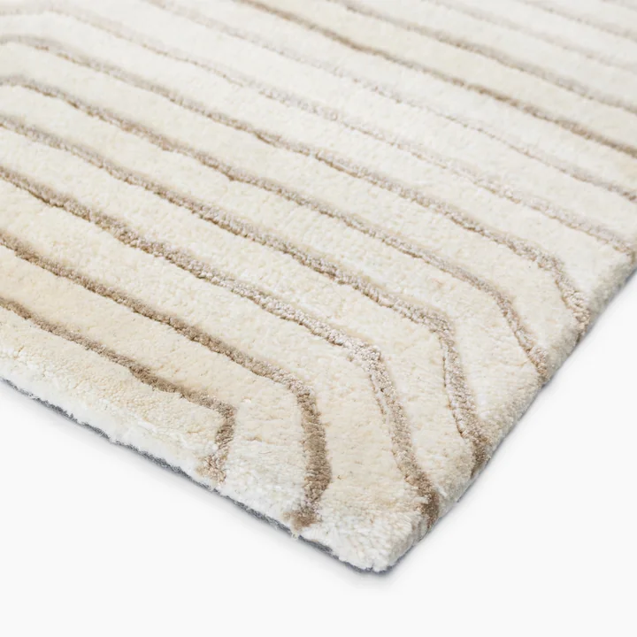 Studio Zondag - Splash Carpet 170 x 240 cm, blue / ivory