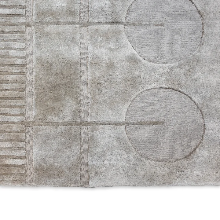 Studio Zondag - Piston Carpet 170 x 240 cm, gray