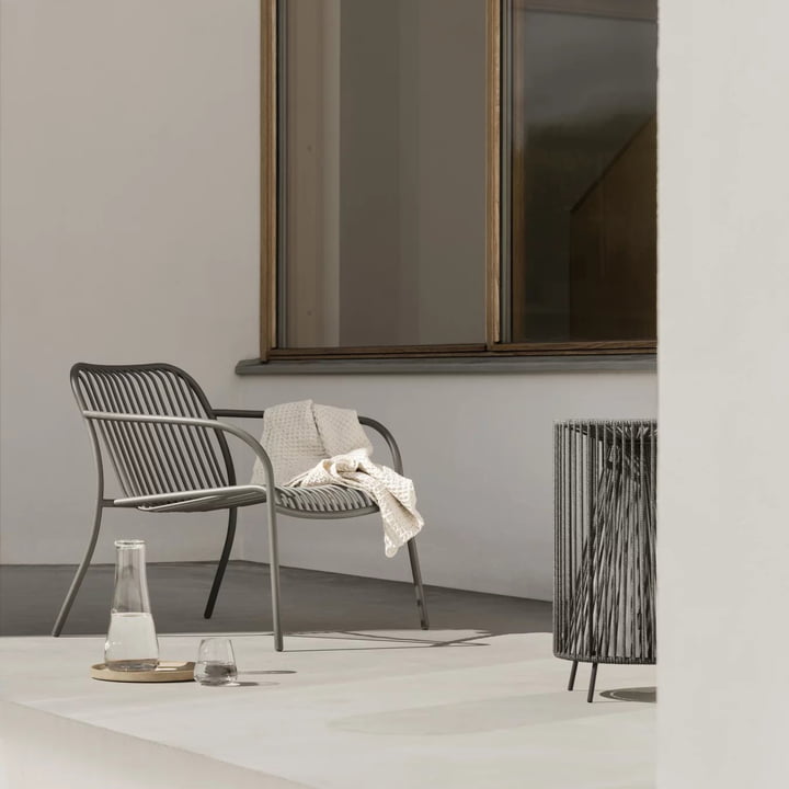 Yua Wire lounge chair from Blomus